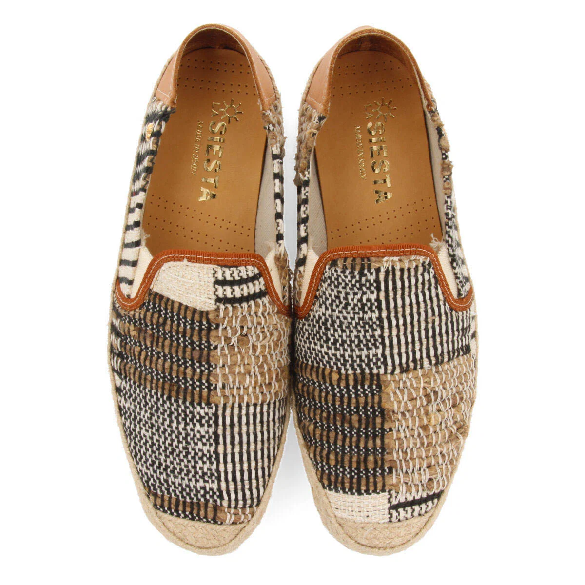La siesta tapiz men's beige espadrilles - Image 4