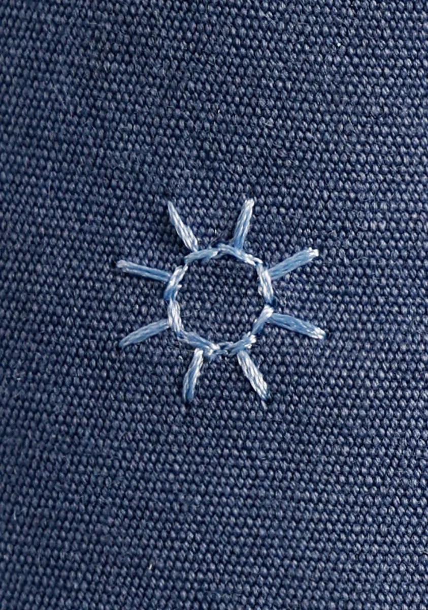 BLUE ESPADRILLES SUN PATTERN - Image 4