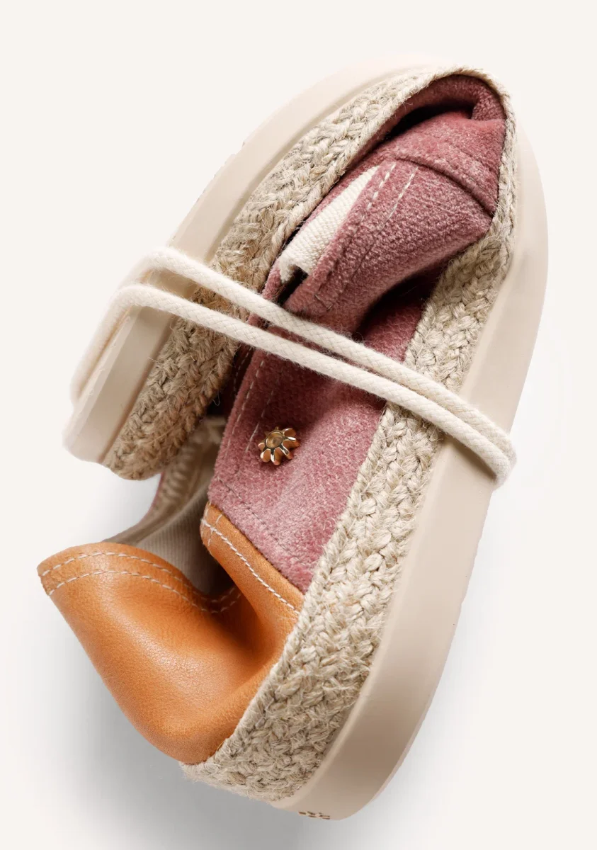 PINK VELVET ESPADRILLES - Image 6