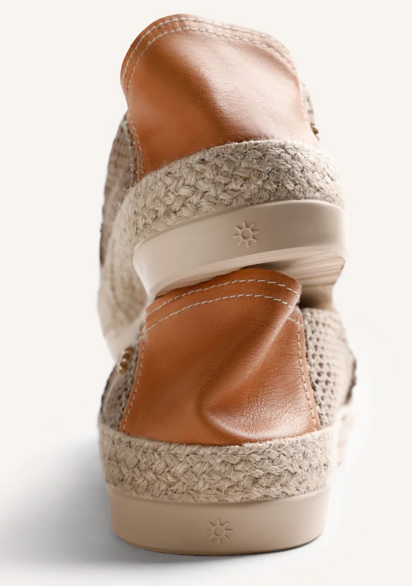 KHAKI MESH ESPADRILLES - Image 7