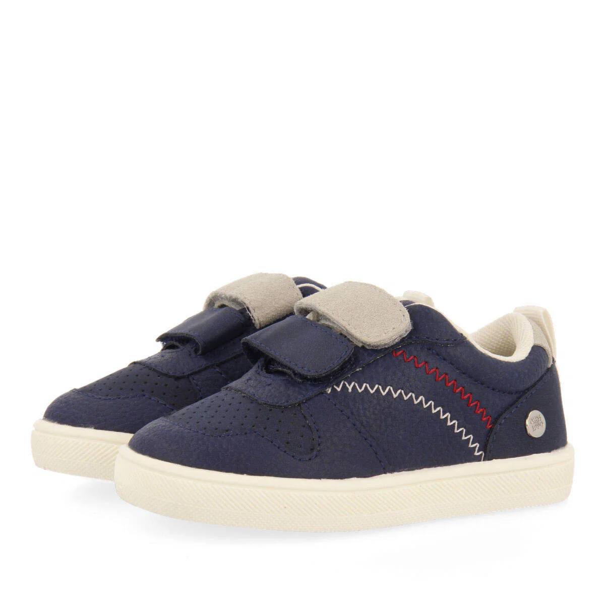Campoi babies white sneakers with adjustable fastenings - Image 3