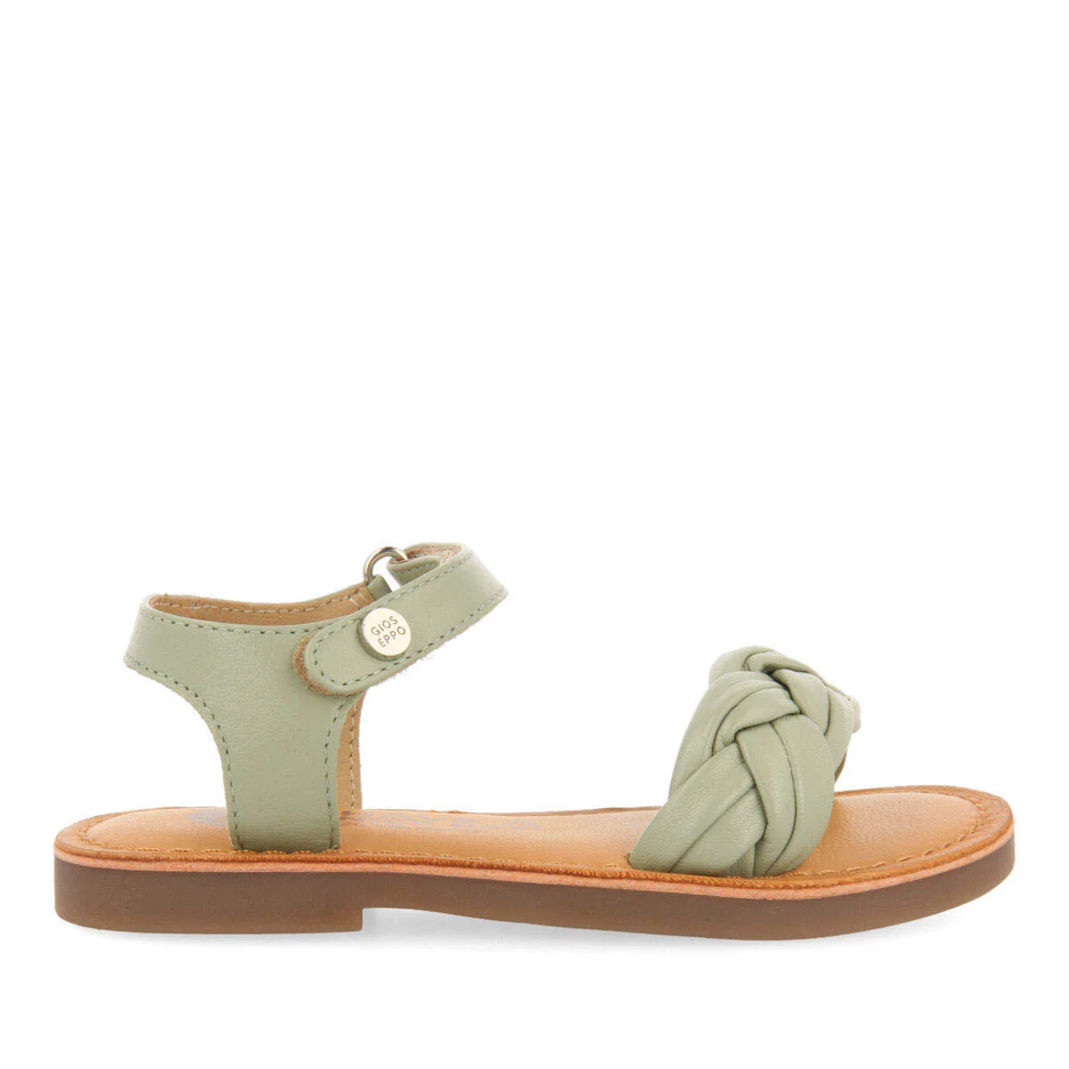Ingai girls mint greenlaited leather sandals - Image 2