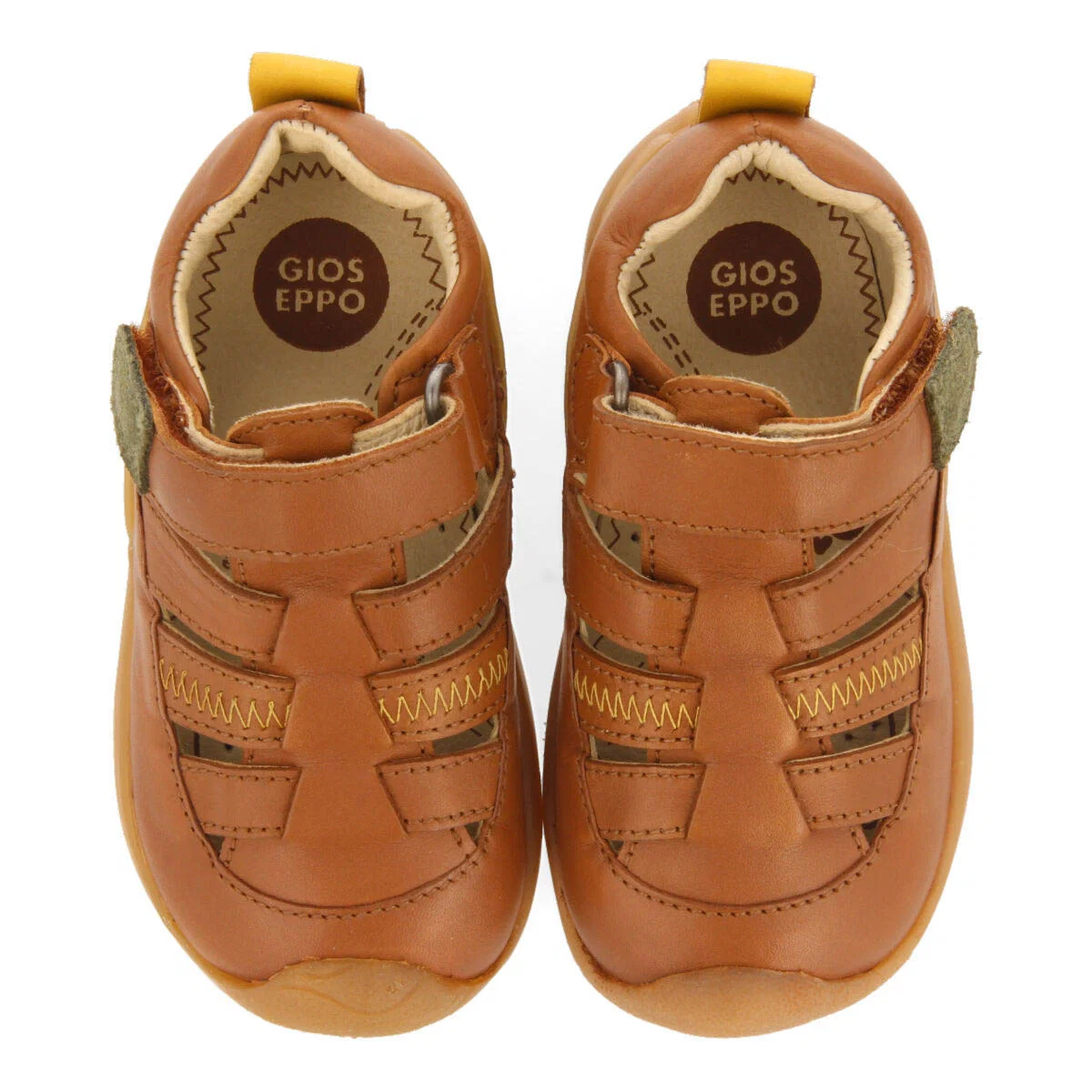 Canepa boys tan multi strap sandals - Image 4