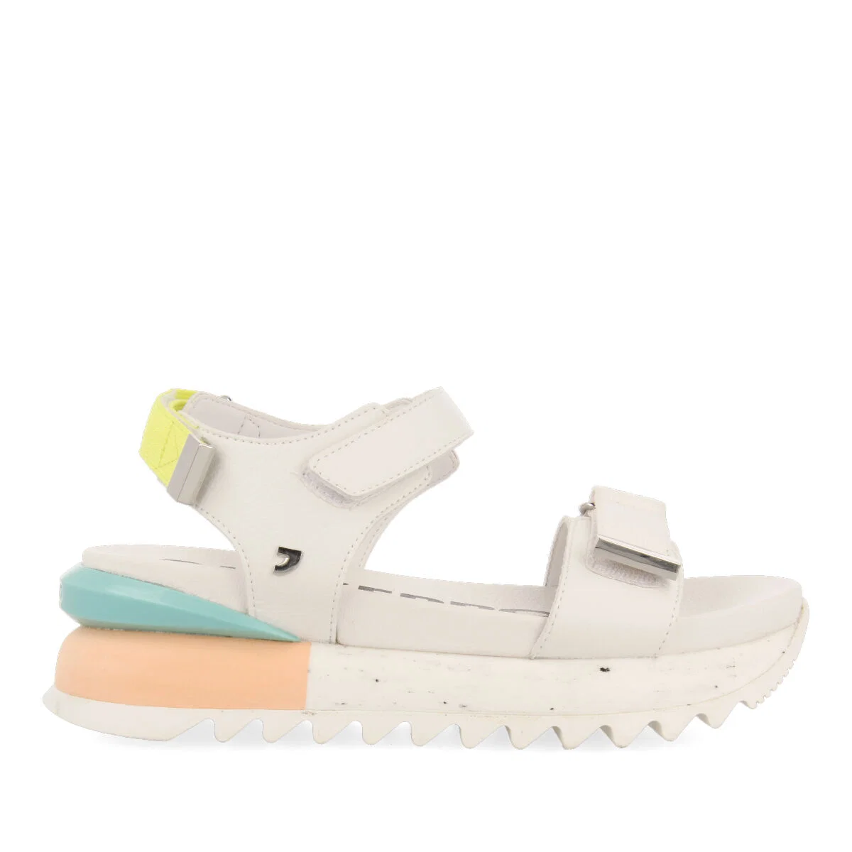 Viersat women's sporty white sandals - Image 2