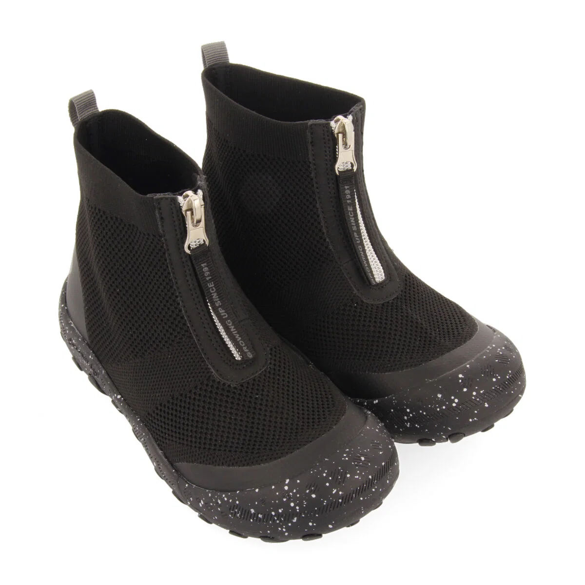 Lowry children's black sock-style hiking sneakers - Image 3