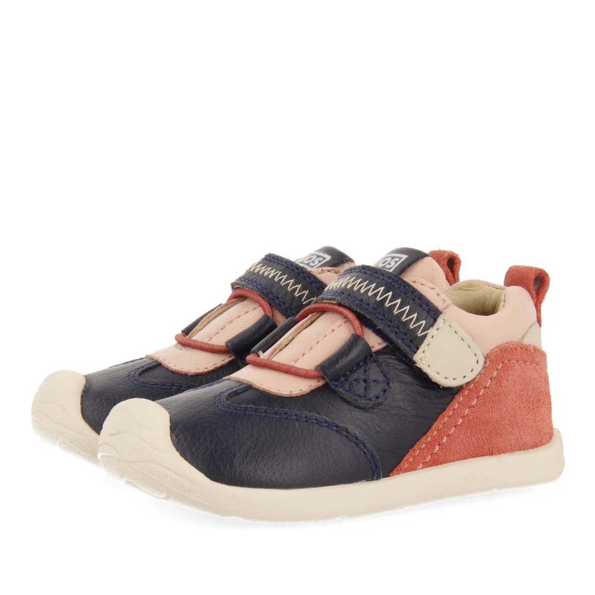 Kadoka my first gioseppo babies' navy blue leather ankle boots - Image 3
