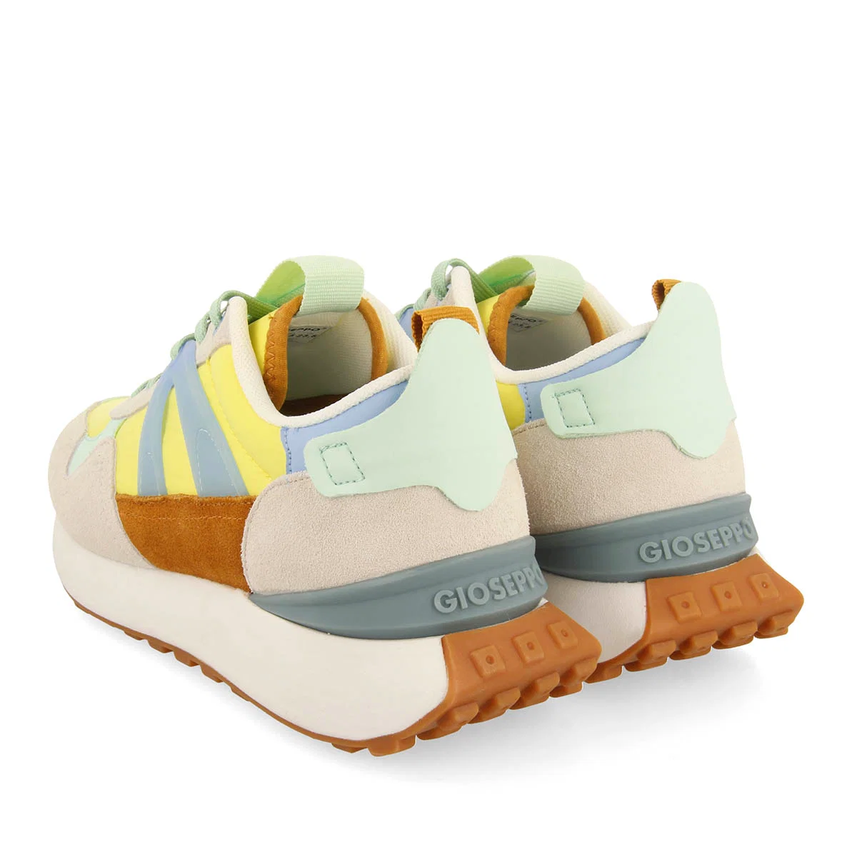 YELLOW SNEAKERS WITH MULTICOLOR DETAILS FOR WOMEN ADAIR - Image 5
