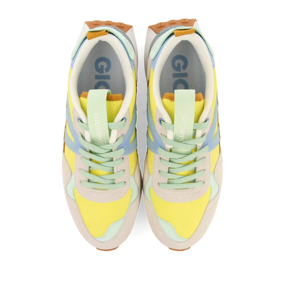 YELLOW SNEAKERS WITH MULTICOLOR DETAILS FOR WOMEN ADAIR - Image 6