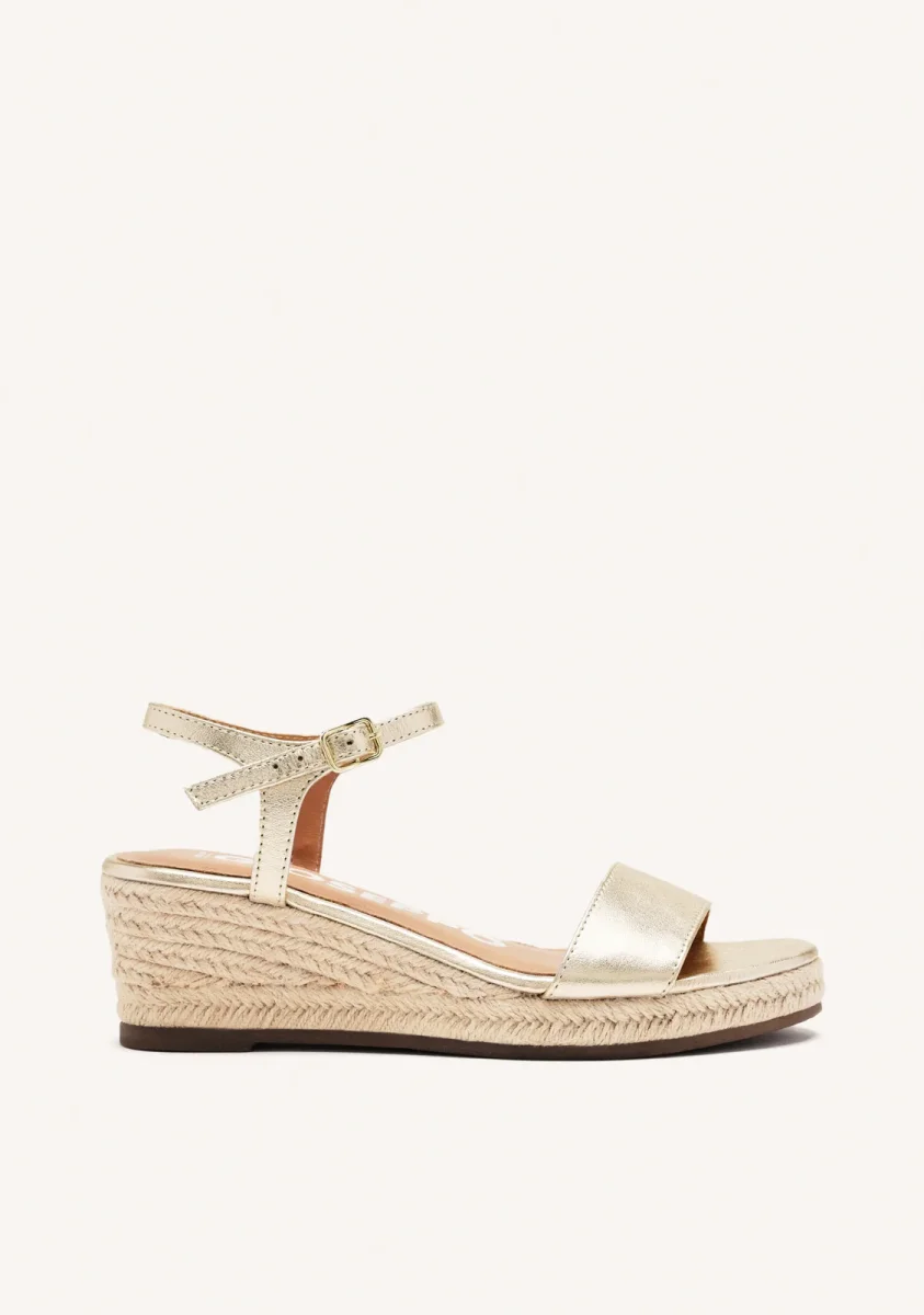 WEDGE LEATHER SANDALS YALAHA - Image 2