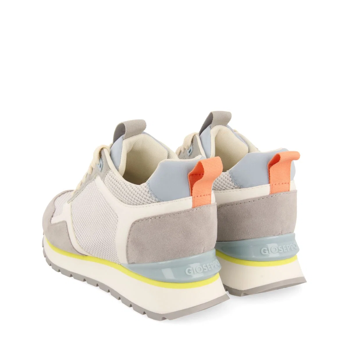 WHITE SNEAKERS WITH INTERNAL WEDGE AND MULTICOLOR DETAILS FOR WOMEN RANDAZZO - Image 5