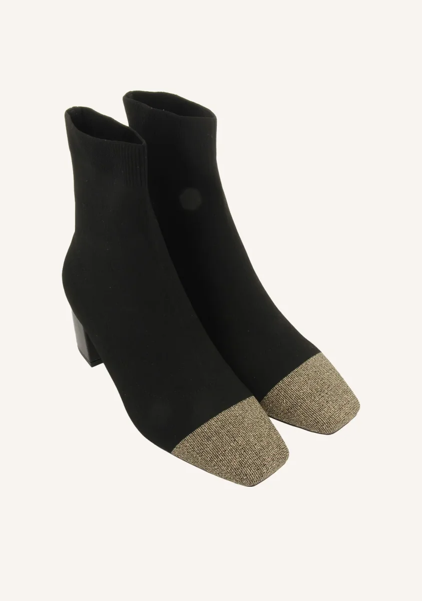 SOCKS-STYLE ANKLE BOOTS WITH HEEL VANLOSE - Image 4
