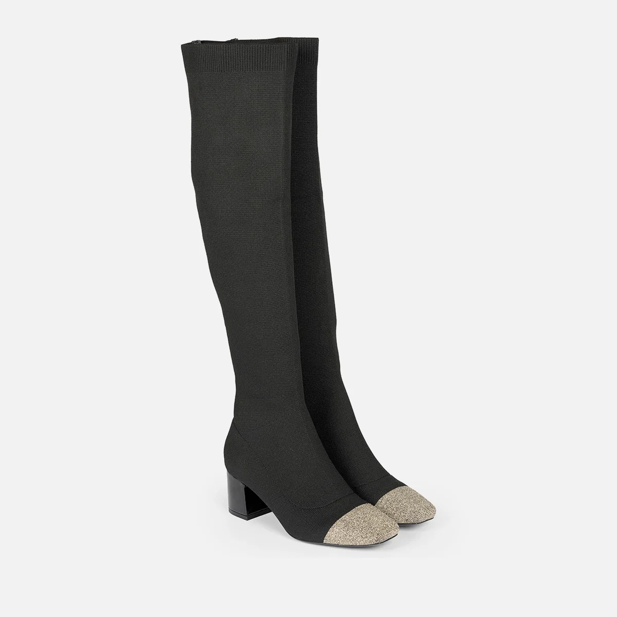 ELASTIC HIGH BOOTS WITH HEEL POPRAD - Image 4
