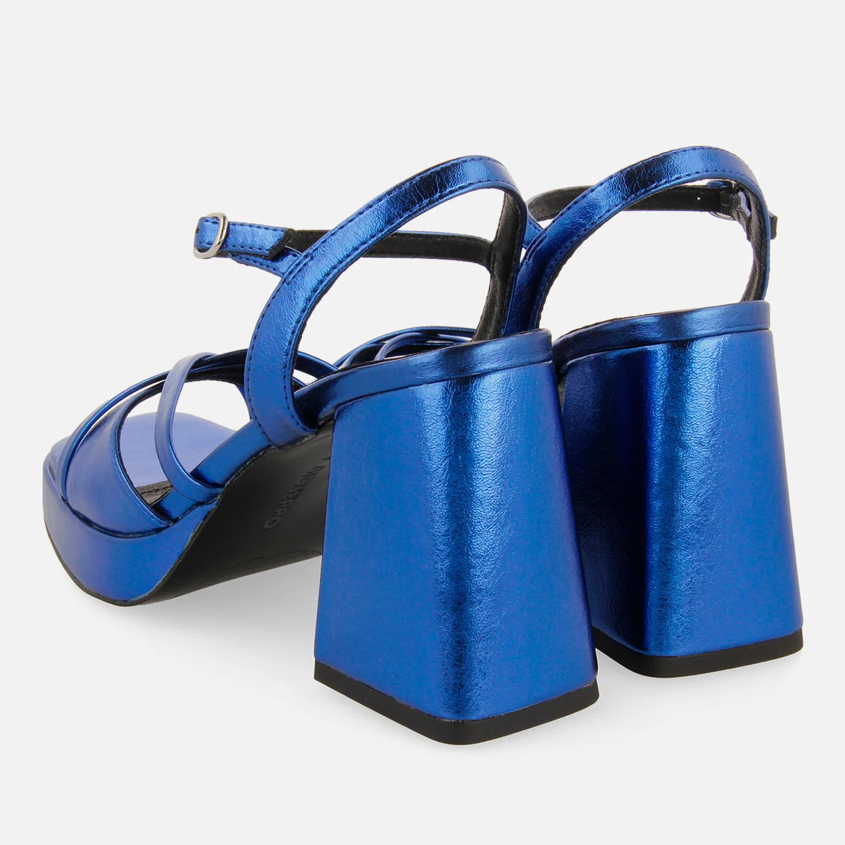METALLIC HEEL STRAP SANDALS APETLON - Image 4