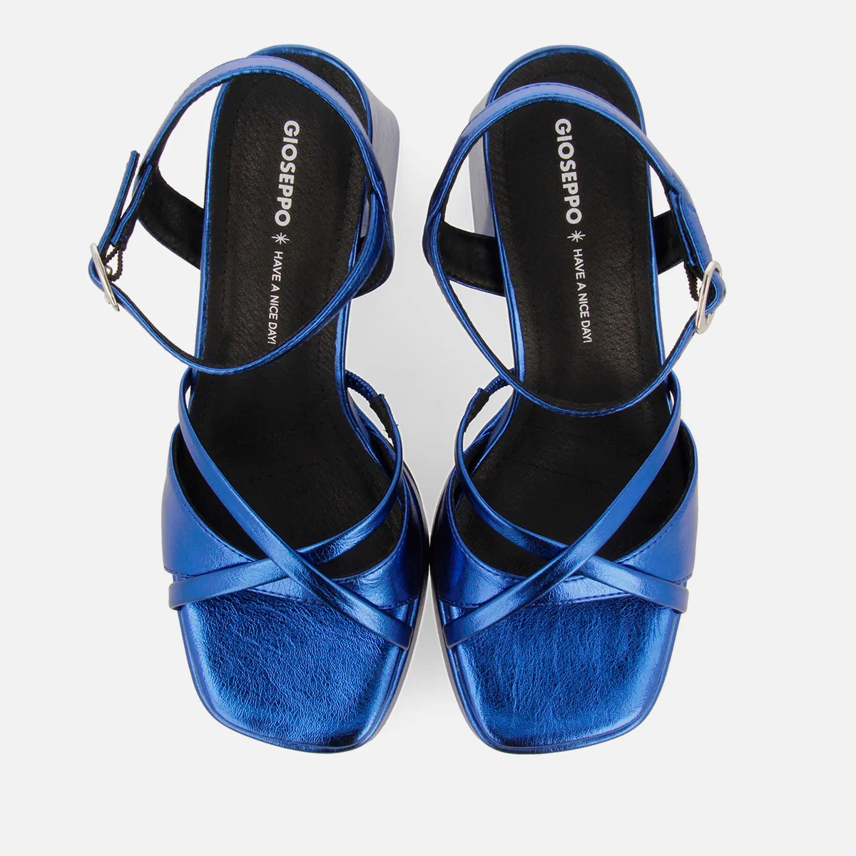 METALLIC HEEL STRAP SANDALS APETLON - Image 3