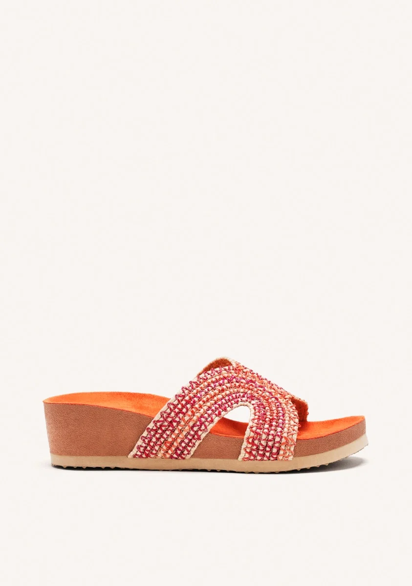 WEDGE RAFFIA SANDALS PACIFIC - Image 2