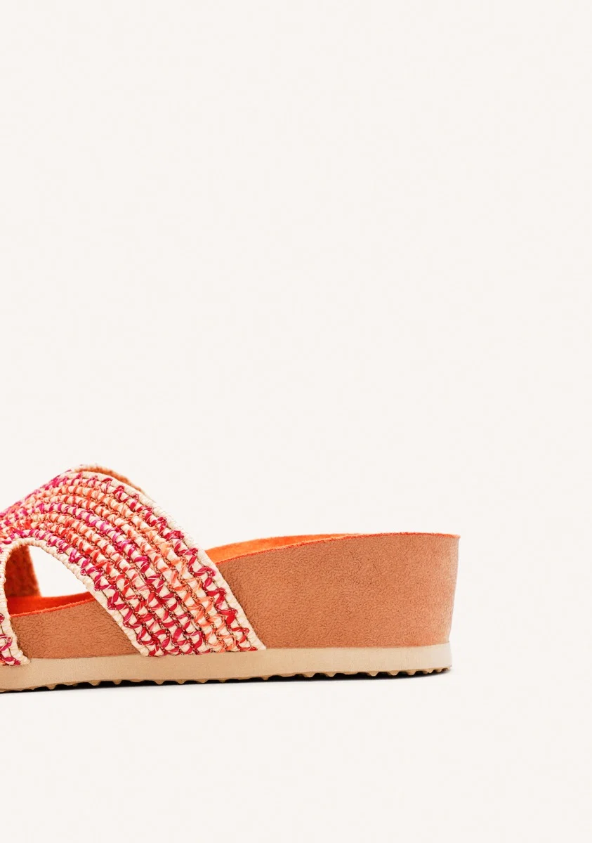 WEDGE RAFFIA SANDALS PACIFIC - Image 5