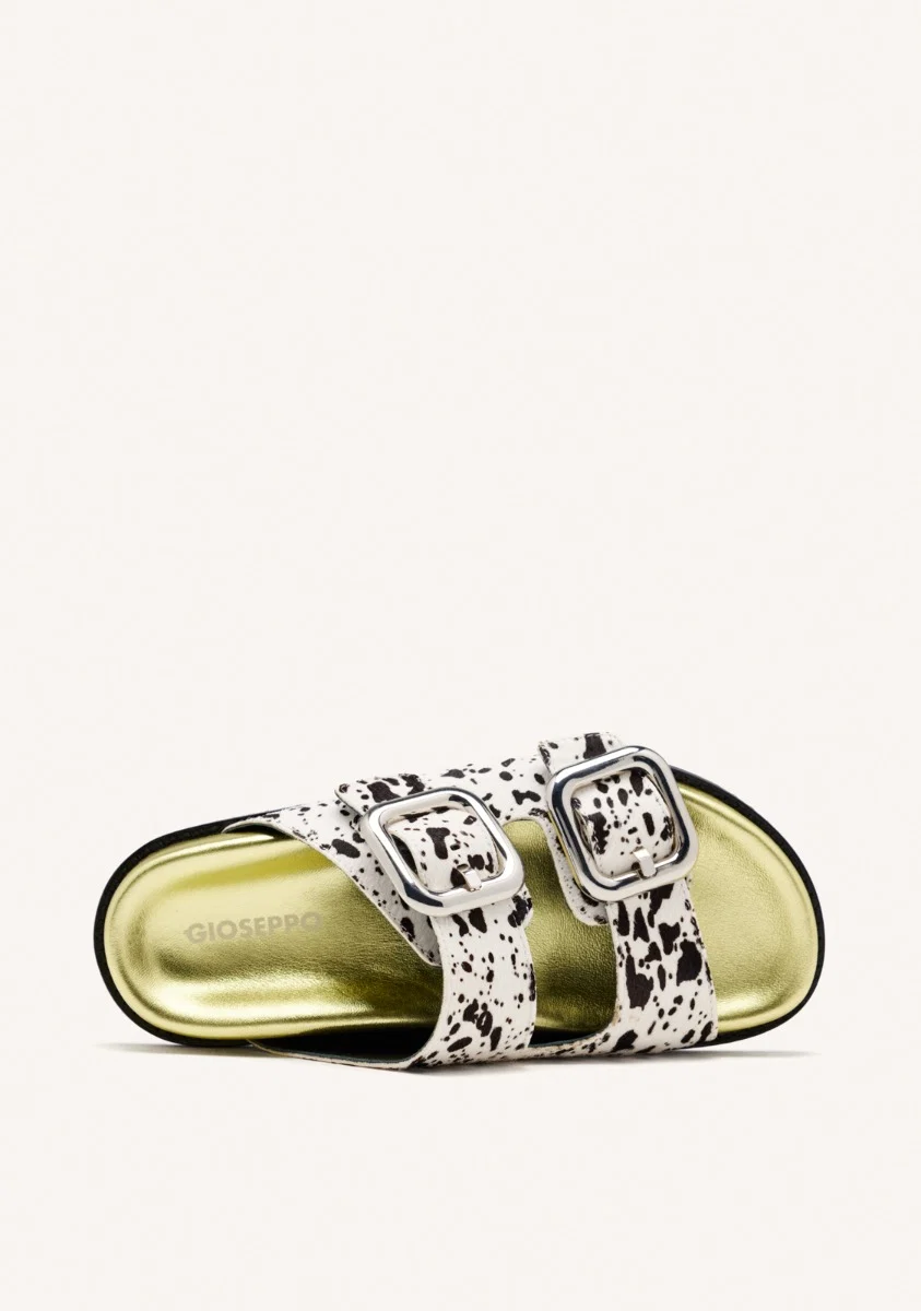 ANIMAL PRINT LEATHER BIO SANDALS MIFFLIN - Image 2