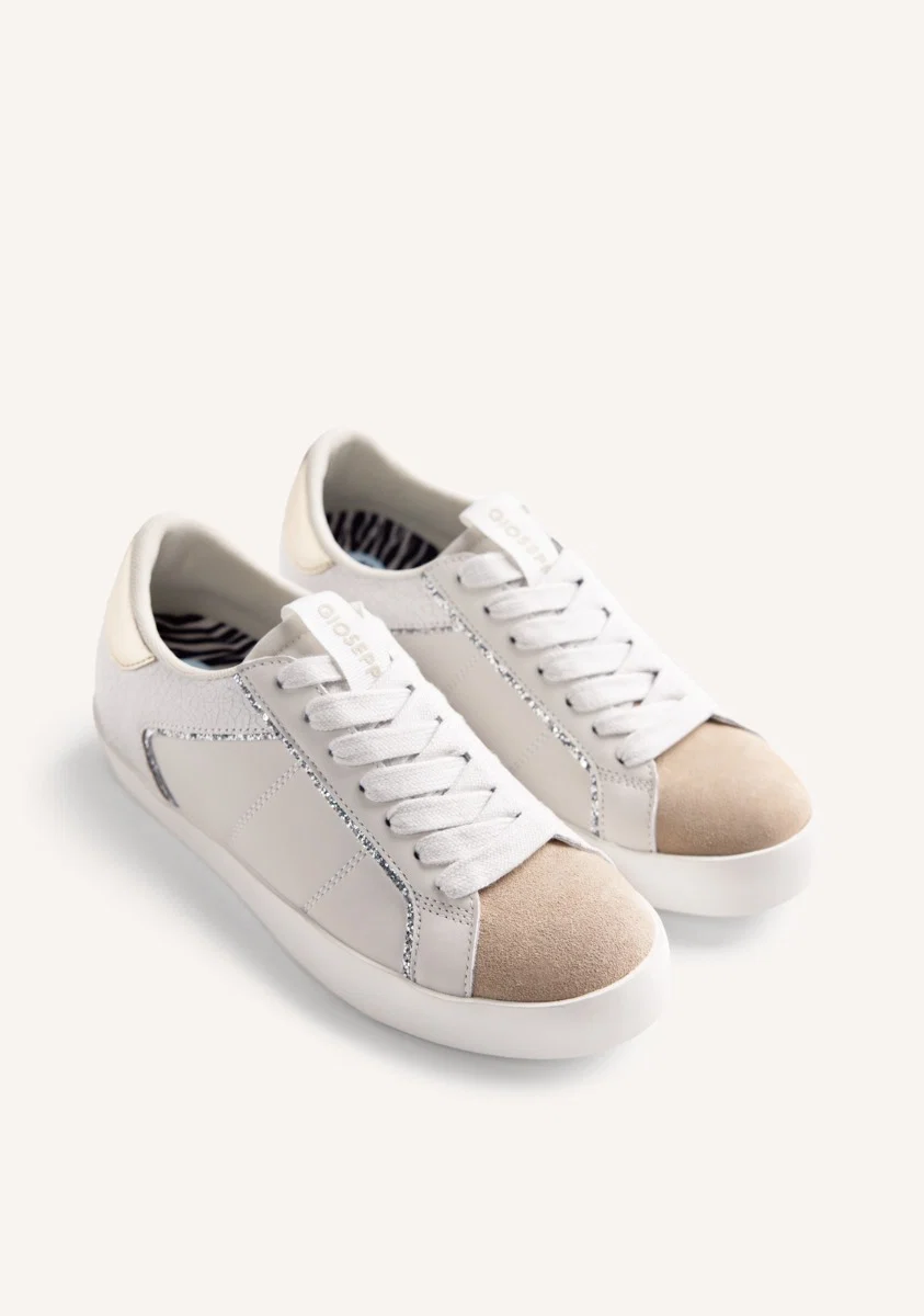 ANIMAL PRINT LEATHER WEDGE SNEAKERS EDINA - Image 3