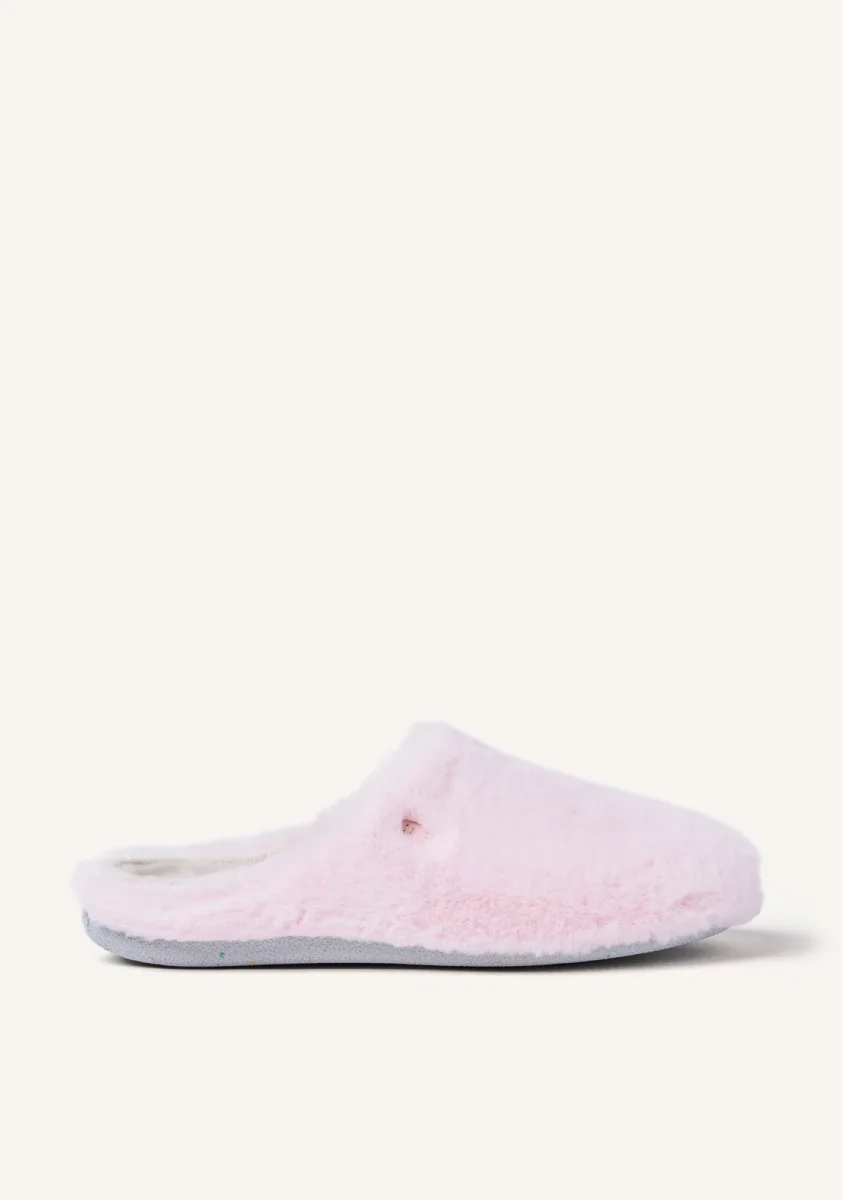 PINK FUR HOUSE SLIPPERS - Image 2