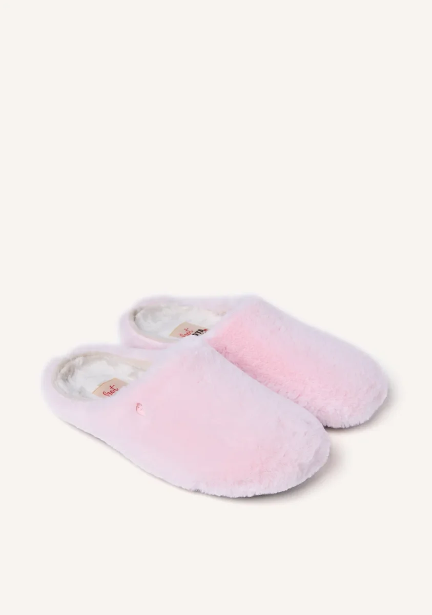 PINK FUR HOUSE SLIPPERS - Image 3