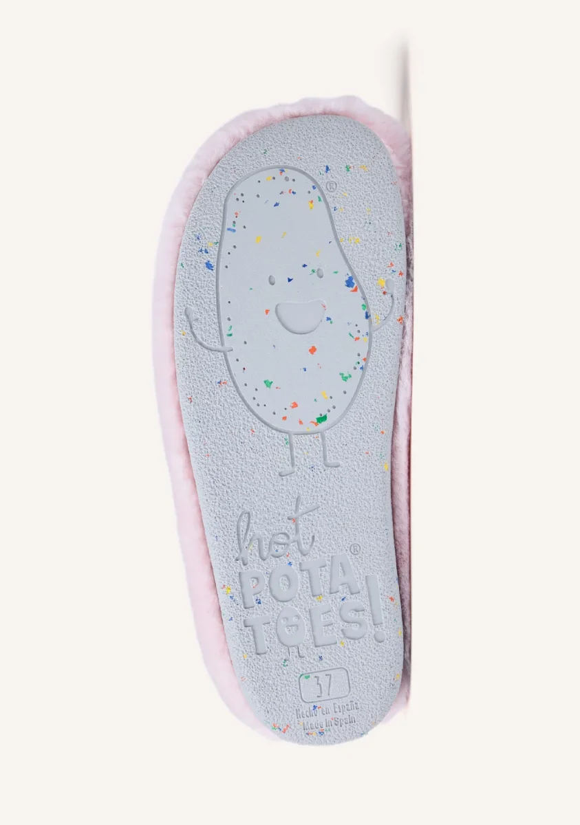 PINK FUR HOUSE SLIPPERS - Image 6