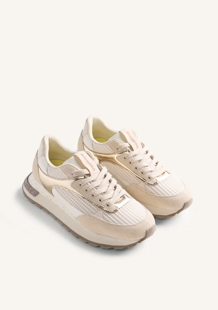 LEATHER AND MESH SNEAKERS PUSCA - Image 3