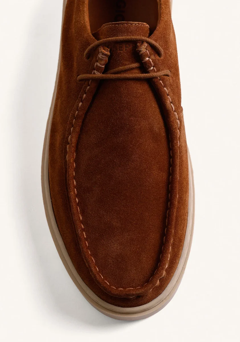 SUEDE LEATHER WALLABEE SNEAKERS BUTERE - Image 4