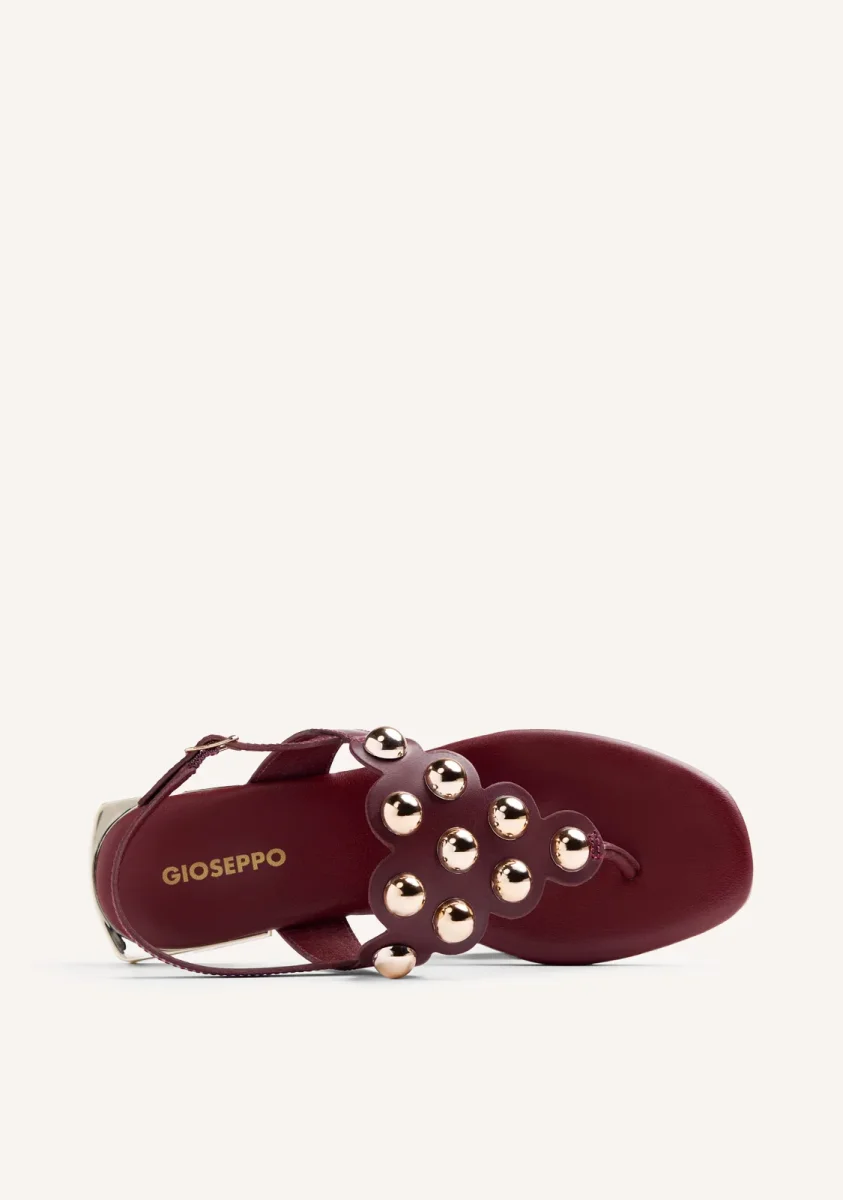 STUDDED LEATHER SANDALS KADUNA - Image 2