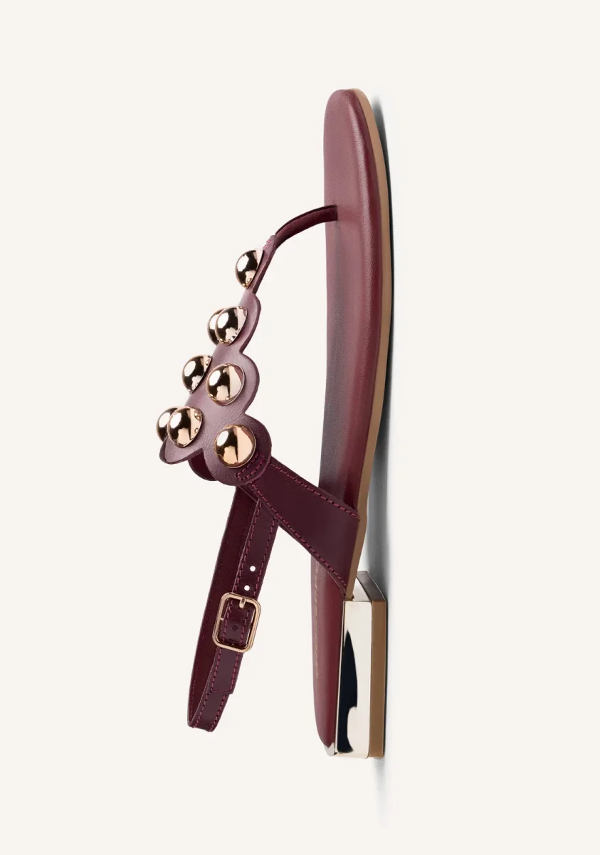 STUDDED LEATHER SANDALS KADUNA - Image 5