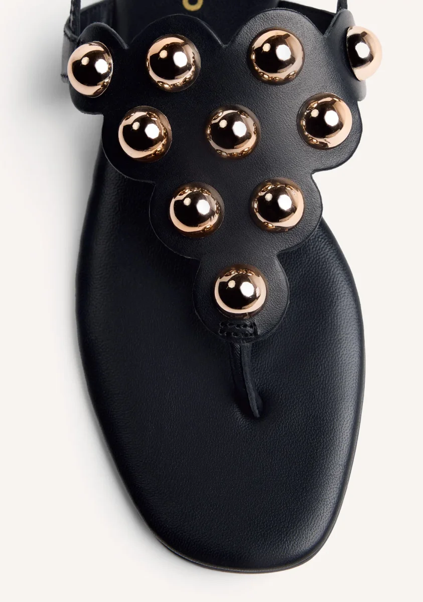 STUDDED LEATHER SANDALS KADUNA - Image 4