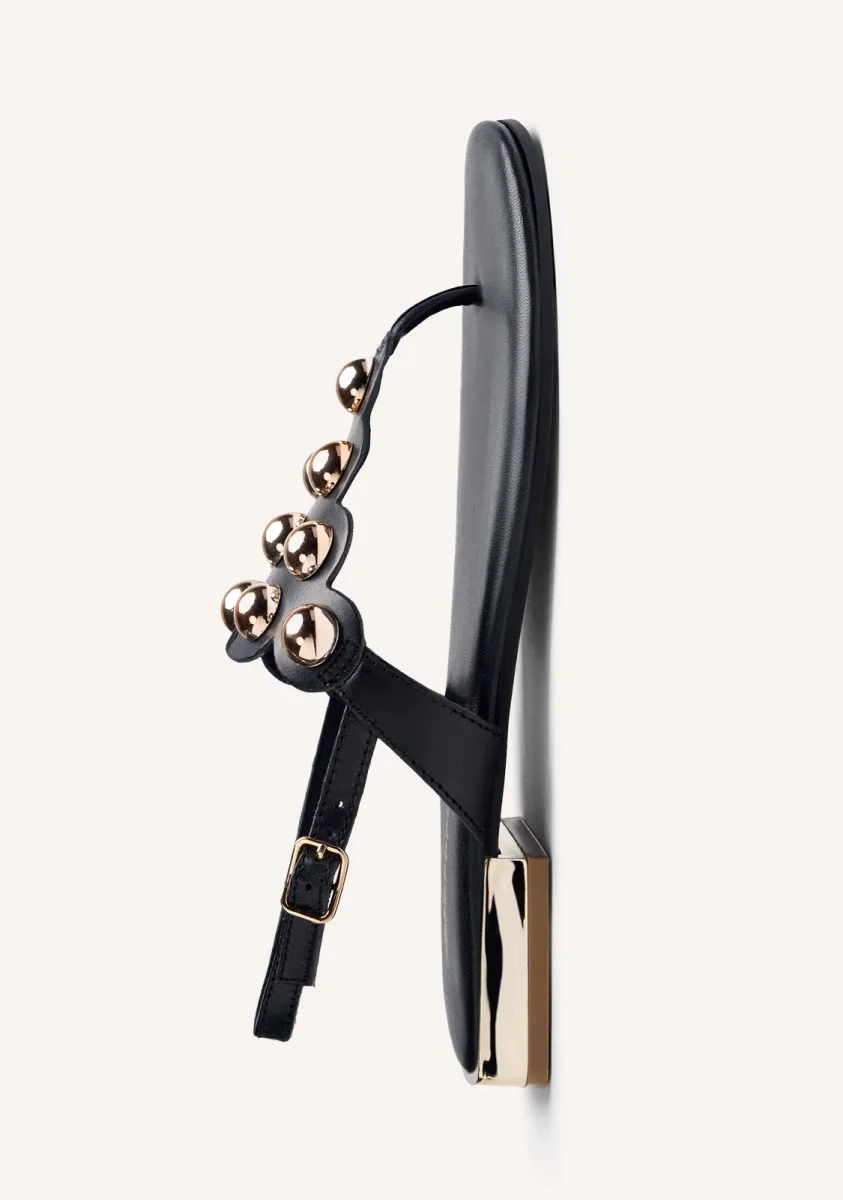 STUDDED LEATHER SANDALS KADUNA - Image 5