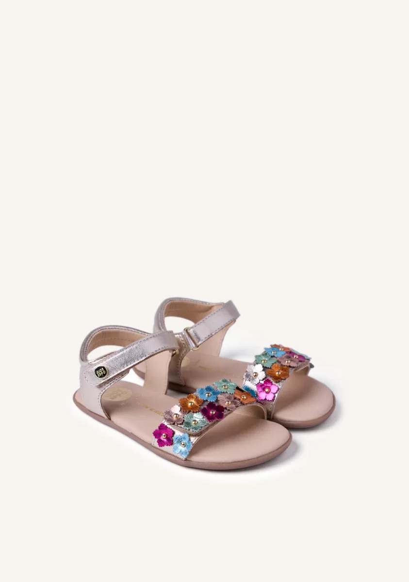 GIOSEPPO BAREFOOT - FLOWER LEATHER SANDALS LOITOK - Image 3
