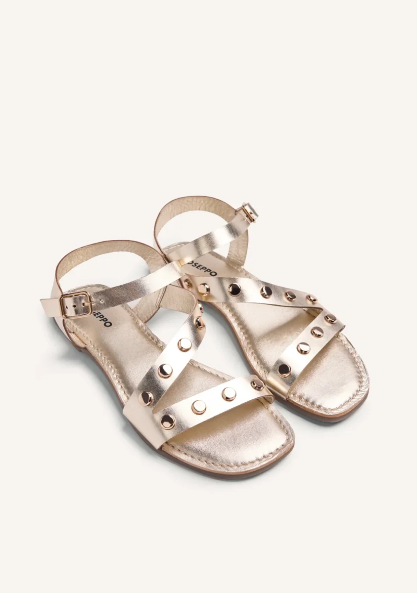 STUDDED LEATHER SANDALS MASENO - Image 3
