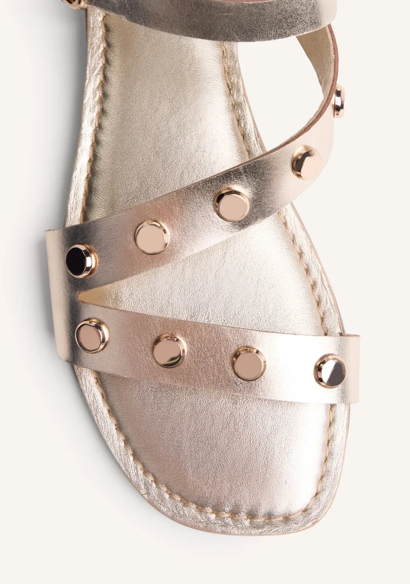 STUDDED LEATHER SANDALS MASENO - Image 4