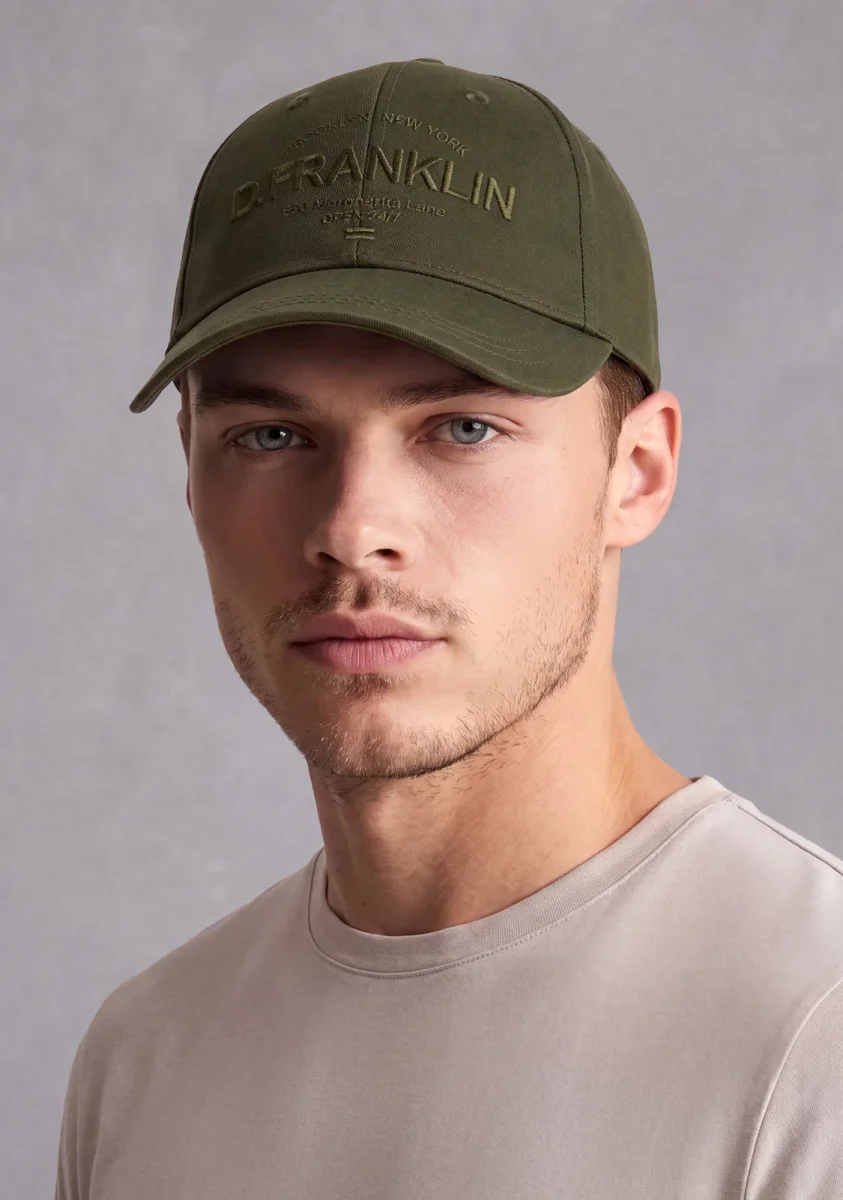 Brooklyn Basic Cap Army Green - Image 4