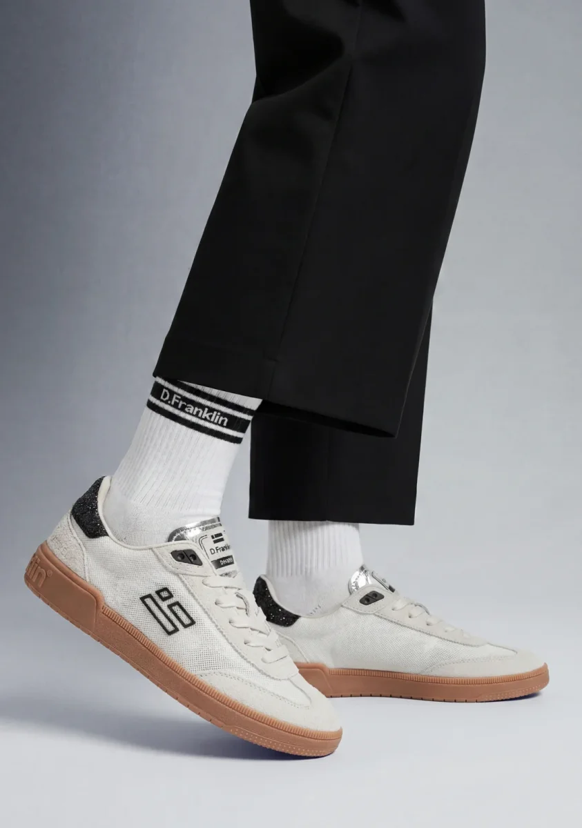 Rebel Mesh White / Black Glitter - Image 6