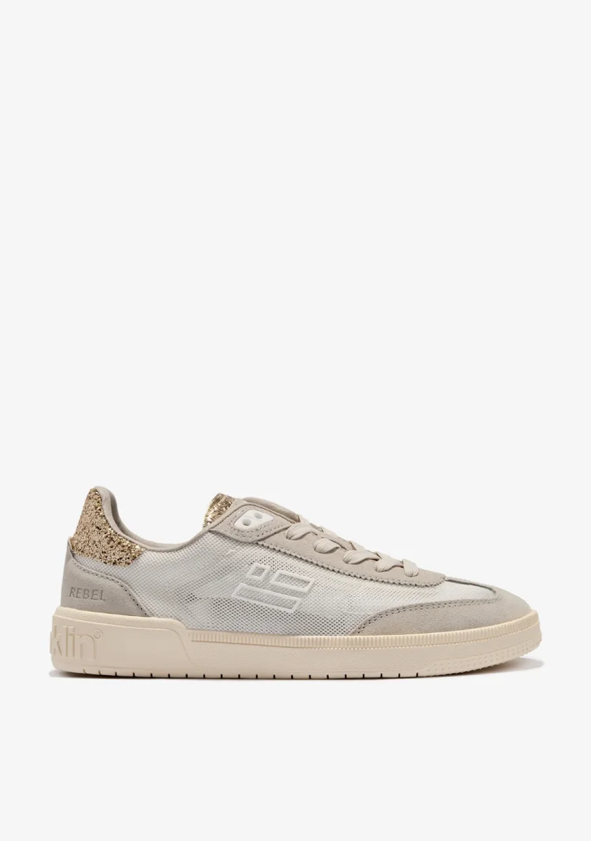 Rebel Mesh White / Gold Glitter - Image 2