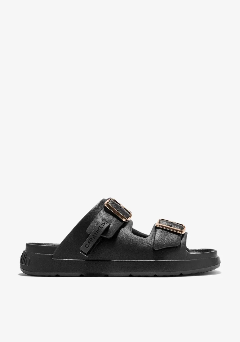 Vibe Foam 2 Buckles Black / Platinum
