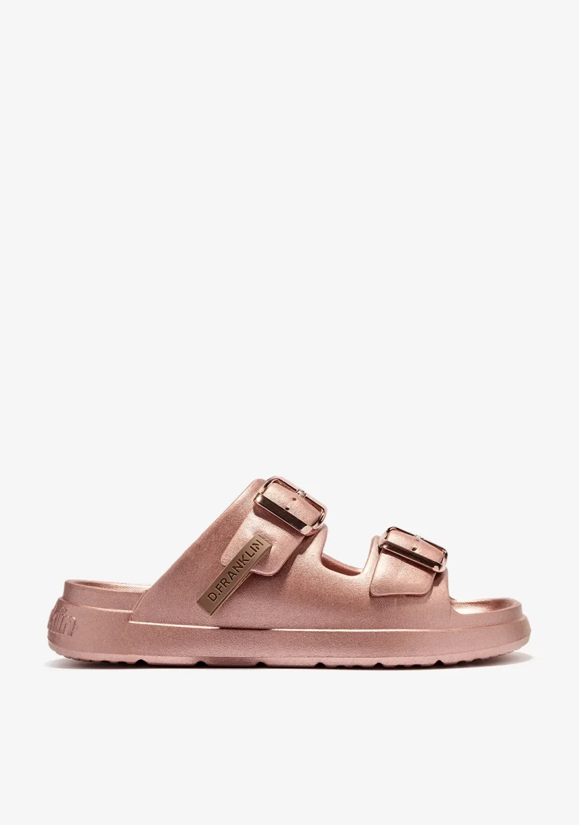 Vibe Foam 2 Buckles Met Rose Gold - Image 2