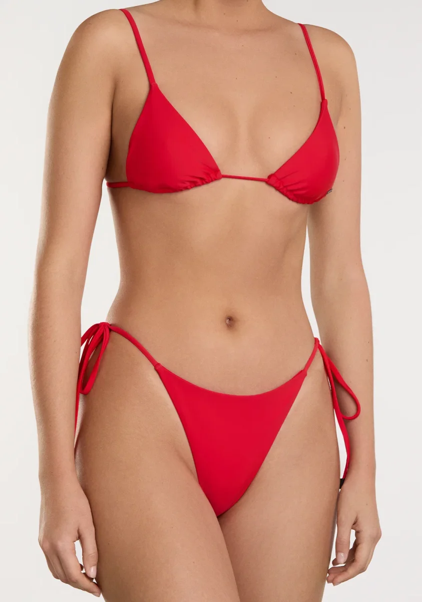 Kai Top + Lilo Bottom Chili Red Bikini - Image 4