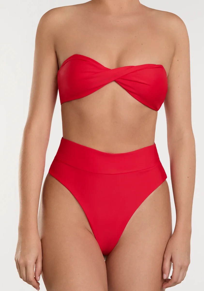 Harper Top + Kalea Bottom Chili Red Bikini - Image 4