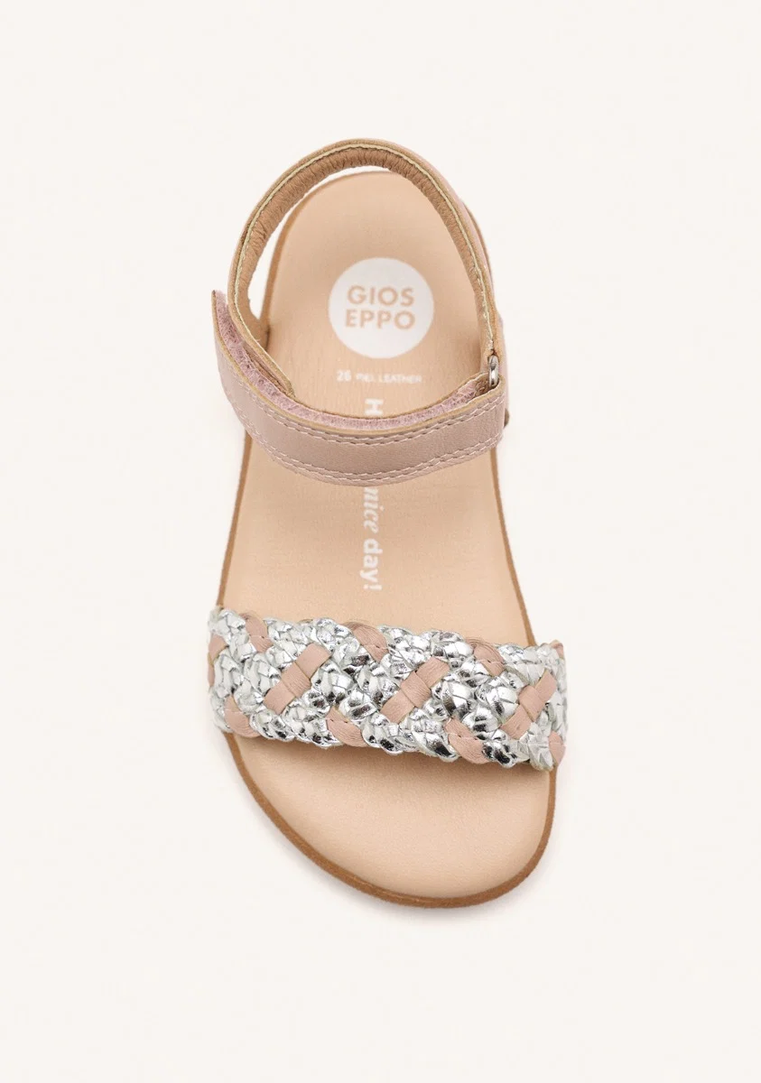 GIOSEPPO BAREFOOT - BRAIDED LEATHER SANDALS BELKNAP - Image 5