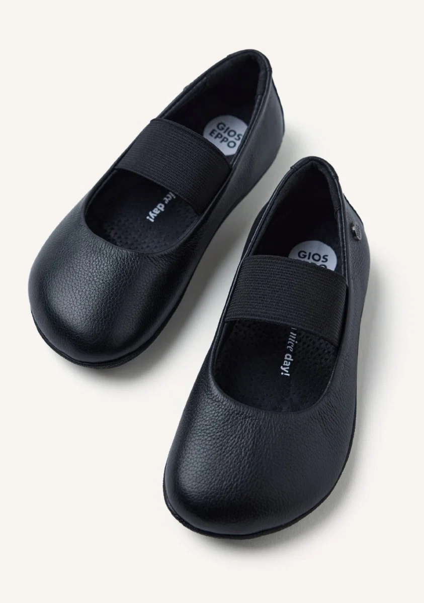 GIOSEPPO BAREFOOT - LEATHER SCHOOL BALLERINAS CORUNNA - Image 4
